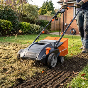 <span class=keywords><strong>Scarificateur</strong></span> électrique Yard Force <span class=keywords><strong>1500W</strong></span>, largeur de travail 32 cm, commande 4 positions, système de collecte 30L, plastique haute efficacité - Product Image 1