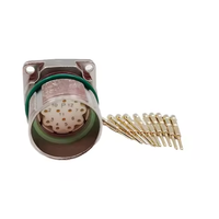 Connecteur de moteur servo femelle M23 12 broches, connecteur circulaire d'encodeur de signal M623