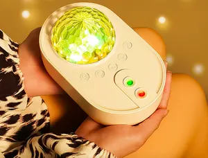 Lampu proyeksi LED kontrol/aplikasi, lampu bintang dengan musik untuk kamar tidur anak-anak