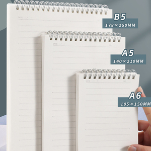 Cuaderno HK Cuaderno de bobina abatible Cuaderno de rejilla Notas universitarias gruesas Papelería Rejilla - Product Image 2
