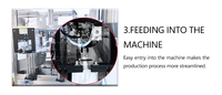 Machine de remplissage et de bouchage de sachets à double buse haute efficacité pour l'emballage de boissons, de cosmétiques et de liquides