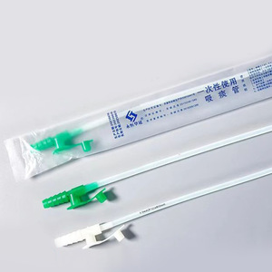 Cathéter d'aspiration jetable 40 cm 4,0 mm F12 PVC manuel pour adultes et enfants - Product Image 1