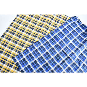 Lote de existencias Tela de cuadros teñida de hilo de poliéster tejido transpirable para camisas o blusas para niños y niñas - Product Image 6