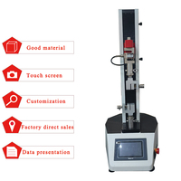 Machine d'essai de résistance à la traction à commande par écran tactile