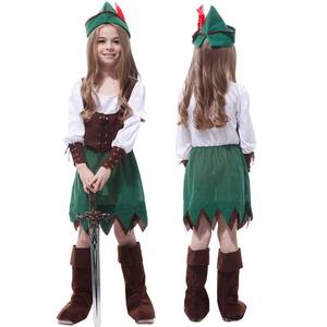 Halloween Garçons Vert Forêt Prince Cosplay Garçon <span class=keywords><strong>Peter</strong></span> <span class=keywords><strong>Pan</strong></span> Costume DISP-008-5 - Product Image 4