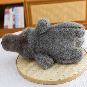 Lustiges, dummes, liegendes Wolf-Plüschtier mit PP-Baumwollfüllung, Stofftierpuppe, Großhandel, Einzelhandel, Stressabbau, Kindergeburtstagsgeschenk - Product Image 5