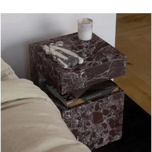 Marbre Roso Levanto de qualité supérieure en gros pour salon de luxe, table d'appoint moderne sur mesure, table basse, plateau de table - Product Image 5