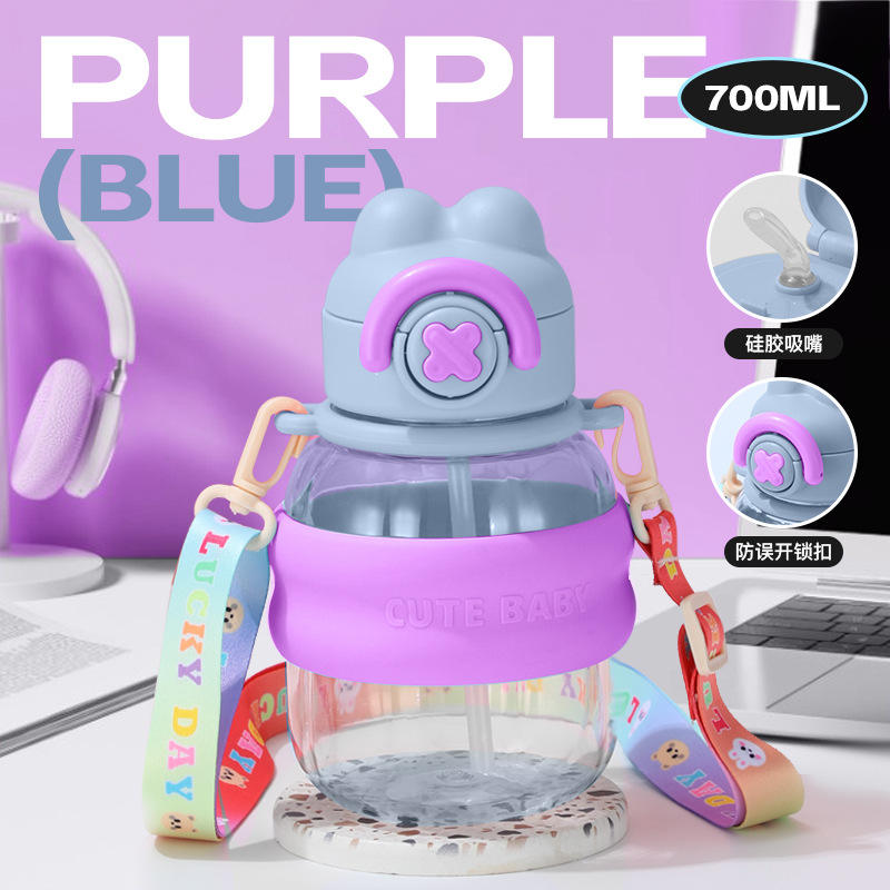 กาน้ำชา รูปกระต่าย สีม่วง [700ML]