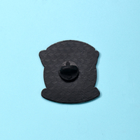 Pin Enamel Grosir Kustom OEM ODM Personalisasi Bros Mothman Cryptid Pin Kerah Gotik Misteri Vintage Langsung dari Pabrik