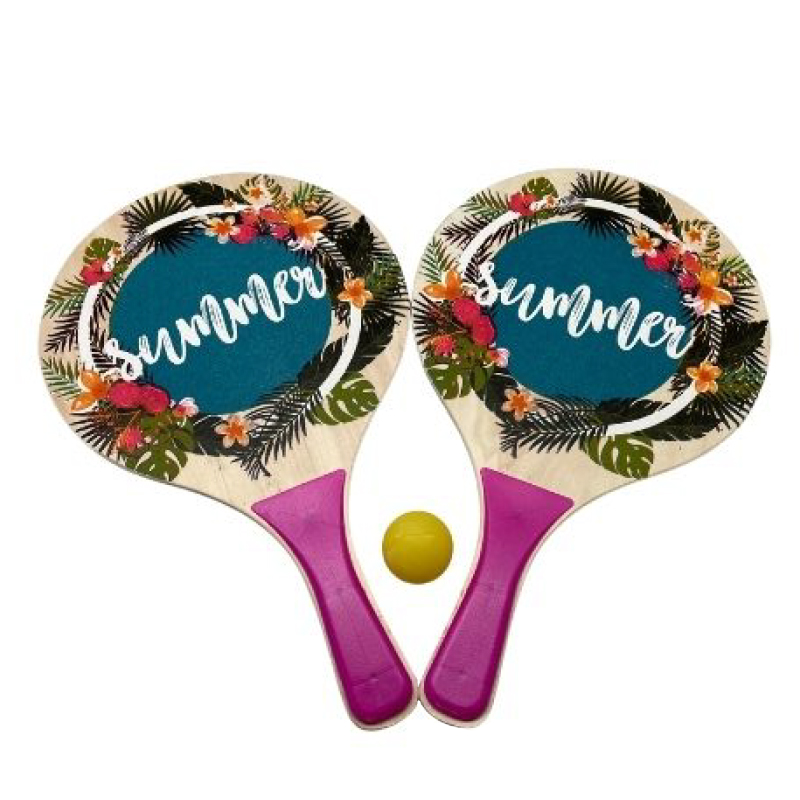 Professional Wooden Beach Paddle for Training High Quality Beach Tennis Racket