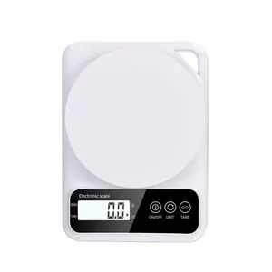 Balança eletrônica digital para pesagem de alimentos, para cozinha, balança de cozinha com 10 kg
