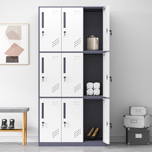 Armoire de rangement en acier pour atelier, salle de sport, vestiaire métallique - Product Image 2