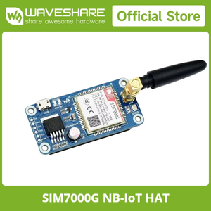 Waveshare SIM7000G NB-IoT / Cat-M / EDGE / GPRS HAT สำหรับราสเบอร์รี่ปี่, การระบุตำแหน่ง GNSS, รองรับแบนด์ทั่วโลก K823 - Product Image 2