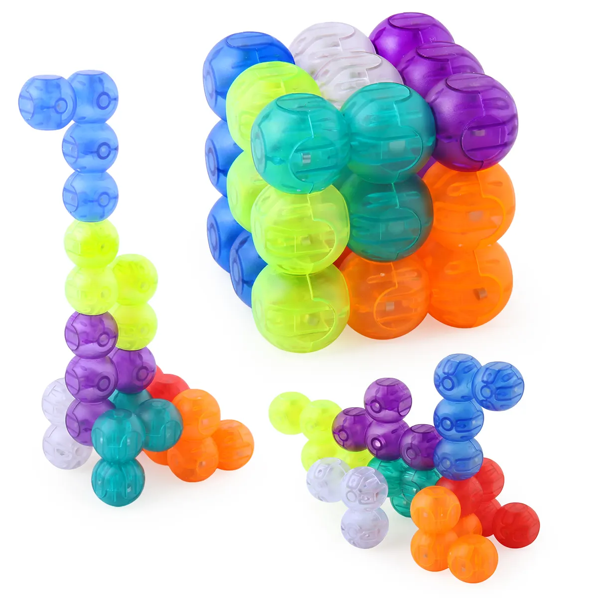 Popüler oyuncaklar 3D DIY mıknatıs bağlantı manyetik yapı taşları