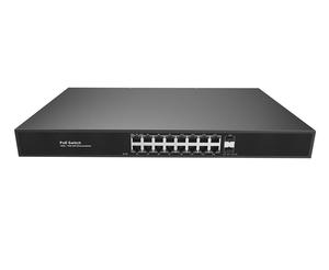 สวิตช์เครือข่าย BT PoE สำหรับการค้า16*1000ม. พอร์ต BT + 2*1000ม. สวิตช์ Uplink SFP Port Smart Ai - Product Image 4