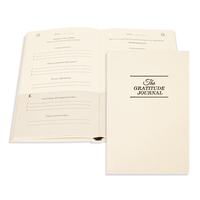 2025 promotionnel lin coton papier affaires Agenda Logo personnalisé imprimé Debossed Gratitude Journal carnets à couverture rigide