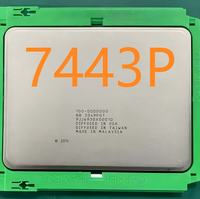 Prosesor Server AMD 7443P - 24 Core 48 Thread 2.85GHz/4.0GHz Zen 3 Milan SP3 200W 128MB L3 Cache