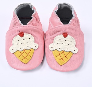 Chaussures souples en cuir pour bébé, premières chaussures de marche avec semelles en daim, mocassins à enfiler, chaussures souples en cuir pour bébés, chaussons - Product Image 2