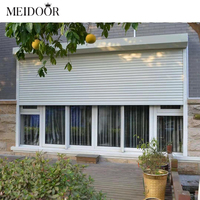 Volet roulant motorisé intelligent en aluminium sur mesure pour l'extérieur, protection solaire de sécurité, volet roulant électrique