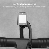 Soporte de Extensión para Ciclocomputador, Soporte para Teléfono, Cámara de Acción y Faro Delantero para Bicicleta de Montaña y Carretera, Todo en Uno, Integrado, Portátil y Duradero