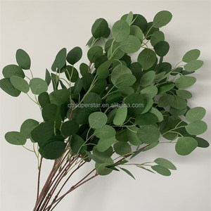 B-835 Rami di Eucalipto Artificiali di Alta Qualità, <span class=keywords><strong>Foglie</strong></span> Verdi Decorative per Pareti Floreali e Composizioni Nuziali - Product Image 6