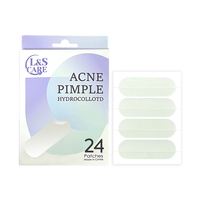 Patch anti-acné hydrocolloïde X-Large imperméable à l'eau pour Zits