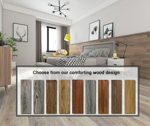 Vỏ và dính thiết kế gạch PVC đá cẩm thạch Granite mô hình không thấm nước bền hạt gỗ tự dính PVC LVT gạch lát sàn - Product Image 4