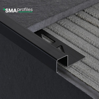 Profilé de bordure en aluminium SMAProfiles pour carrelage, moulure décorative en marbre, installation facile