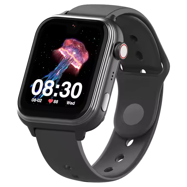 Kids and Adults AMOLED Display Android Operated GPS Smart Watch for Kids with Sim Card IP68 Dustproof and Waterproof
