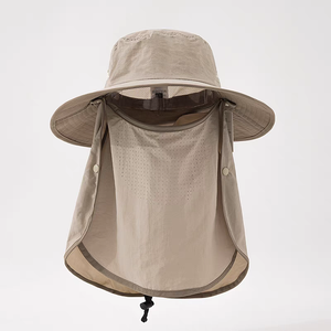 Chapeau de randonnée et de camping imperméable, respirant, durable, à large bord, <span class=keywords><strong>avec</strong></span> protection UV et rabat pour le cou, idéal pour la pêche et les activités de plein air – Vente en gros - Product Image 4
