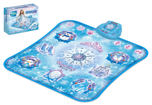 2025 nuovo tappetino da ballo per ragazze elettronico musicale Bluetooth Dance <span class=keywords><strong>Pad</strong></span> con luci a Led regolabili didattico giocattolo musicale tappetino da gioco - Product Image 2
