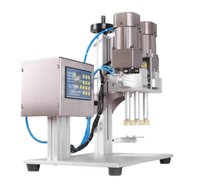 Machine de capsulage multifonctionnelle semi-automatique pour flacons pulvérisateurs de liquide de lavage et bouteilles cosmétiques à bec de canard - Product Image 1