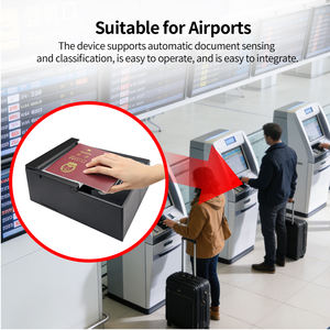 เครื่องสแกนหน้าพาสปอร์ตแบบฝังตัว  พร้อมพอร์ตเชื่อมต่อเครือข่าย LAN ผ่าน USB  พอร์ต HDMI  และพอร์ต Type-C  สำหรับการยืนยันตัวตน  แบบใช้สาย  บริการตนเอง ยี่ห้อ LONVILL - Product Image 3