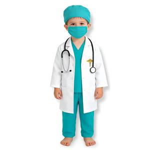 Uniformes de Cirujano para Niños al por Mayor de HP, Ideales para Disfraces Profesionales de Halloween, Atuendo para el Día de las Profesiones Infantiles - Product Image 3