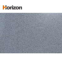 Comptoir en pierre de jade de quartz de cuisine Horizon Comptoir en quartz de couleur grise Dalles minces de quartz