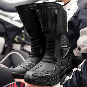 Nuevas <span class=keywords><strong>Botas</strong></span> de Motociclismo para Hombre, Antideslizantes y Anti-Caídas, para Motocross y Carreras en Pista - Product Image 3