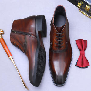 Zapatos Clásicos Negros con Hebilla Doble Monk para Hombre - Zapatos de Alta Calidad Hechos a Mano para Otoño, Casuales, de Oficina y para la Carrera Profesional, que Aumentan la Estatura - Product Image 3