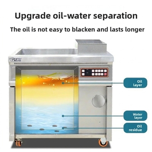 Nouvelle friteuse électrique multifonction 40L en acier inoxydable de haute qualité avec séparation huile-eau pour <span class=keywords><strong>frites</strong></span> et poulet - Product Image 2
