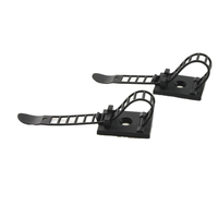 Support de câble en plastique résistant aux UV, auto-ajustable, sans perçage, installation rapide, organisateur de câbles pour la gestion des fils
