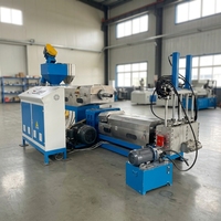 Machine de granulation de plastique de recyclage de déchets plastiques PP PE HDPE polystyrène, ligne de granulation de plastique, capacité de 100 à 500 kg/h