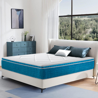 Matelas orthopédique dur moyen dur haut d'oreiller prix économique matelas de lit extra ferme taille double matelas dur en mousse à mémoire de forme
