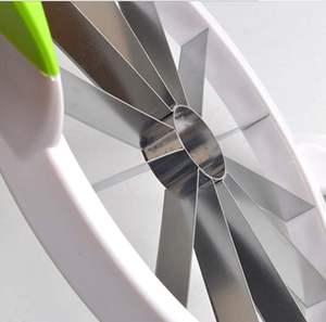 Coupe-légumes multifonctionnel en acier inoxydable grande taille pour fruits et légumes, hachoir, dénoyauteur, trancheuse, coupe-pastèque - Product Image 4