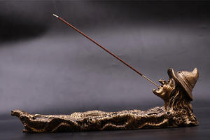 独特高端定制神秘手工树脂巫师香炉原创哥特式神秘雕塑定制批发 - Product Image 4