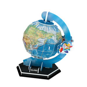 Juguete Educativo Lucky Toys, Rompecabezas 3D Creativo, Modelo de Globo Terráqueo (33 Piezas) - Product Image 1