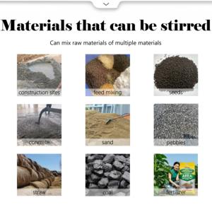 เครื่องผสมปูนซีเมนต์ไฟฟ้าขนาดเล็กแบบพกพา อุปกรณ์ผสมคอนกรีตเคลื่อนที่ รับประกันหนึ่งปี สามารถปรับแต่งได้ - Product Image 3