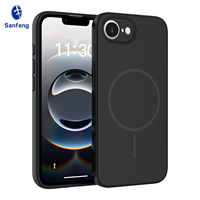 Coque de protection antichoc et anti-chute noire unie avec protection d'objectif à découpe de précision pour iPhone 17e – Vente en gros personnalisée