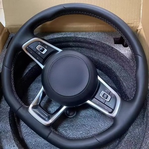 Volante de cuero LED para Volkswagen VW Golf 7,5 GTI MK7 Polo GTS GTD GTE Scirocco <span class=keywords><strong>R</strong></span> Passat CC <span class=keywords><strong>r</strong></span>-<span class=keywords><strong>line</strong></span> Jetta - Product Image 2