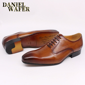 Zapatos Oxford Blancos de Primera Calidad, Cuero Genuino, Hechos a Mano, Gran Venta, Zapatos Formales de Vestir para Hombre de Negocios - Product Image 4