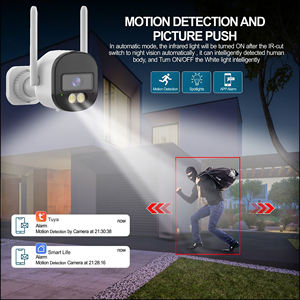 Cámara de Vigilancia Tuya 2K 4MP Mini CMOS Bidireccional IP66 Impermeable para Seguridad del Hogar, con Visión Nocturna y Red Wifi 2.4G/5G - Product Image 4
