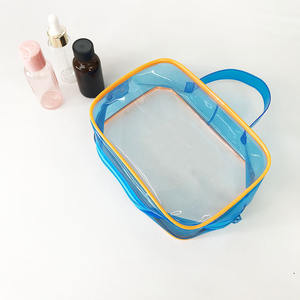 PVC Transparent Waterproof <b>Travel</b> Zipper <b>Cosmetics</b> and Toiletries Storage <b>Bag</b> - Product Image 6